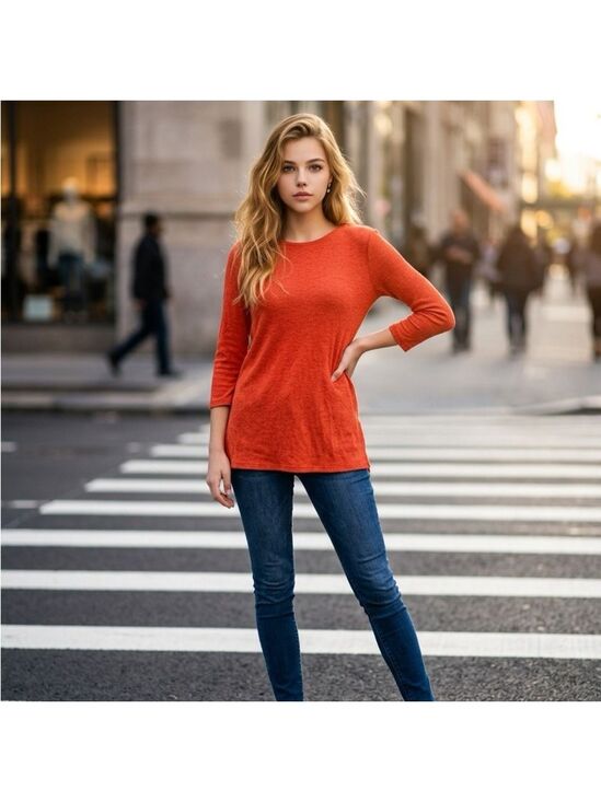 Old Navy Tops - Old Navy Women's Orange Tunic Top